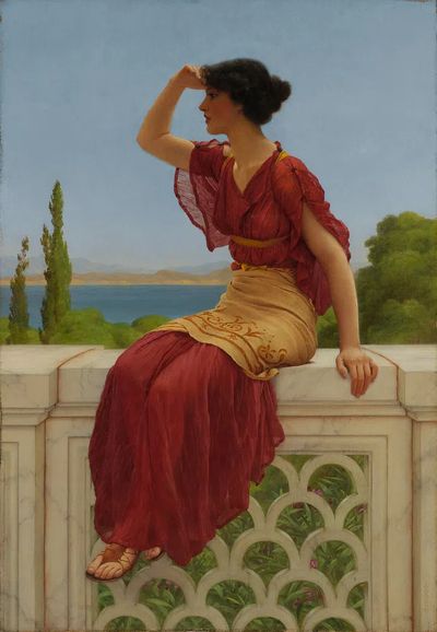 Signal John William Godward. poster print