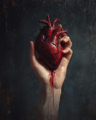 Heart in Hand — Fine Art Print. poster print
