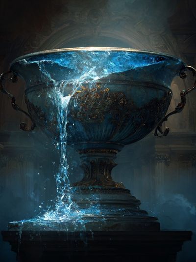 Majestic Fountain — Fine Art Print. poster print