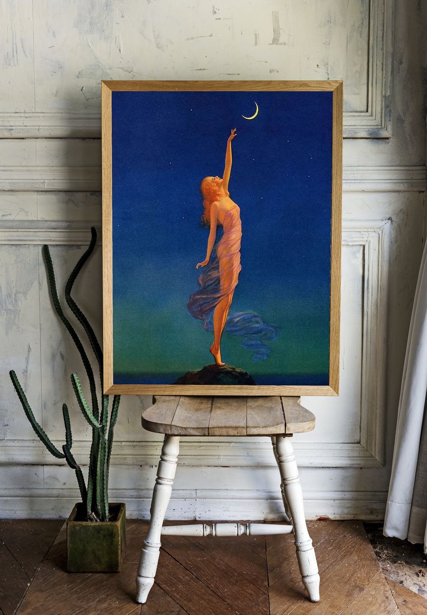 Reaching for the Moon — Fine Art Print. — room view 1