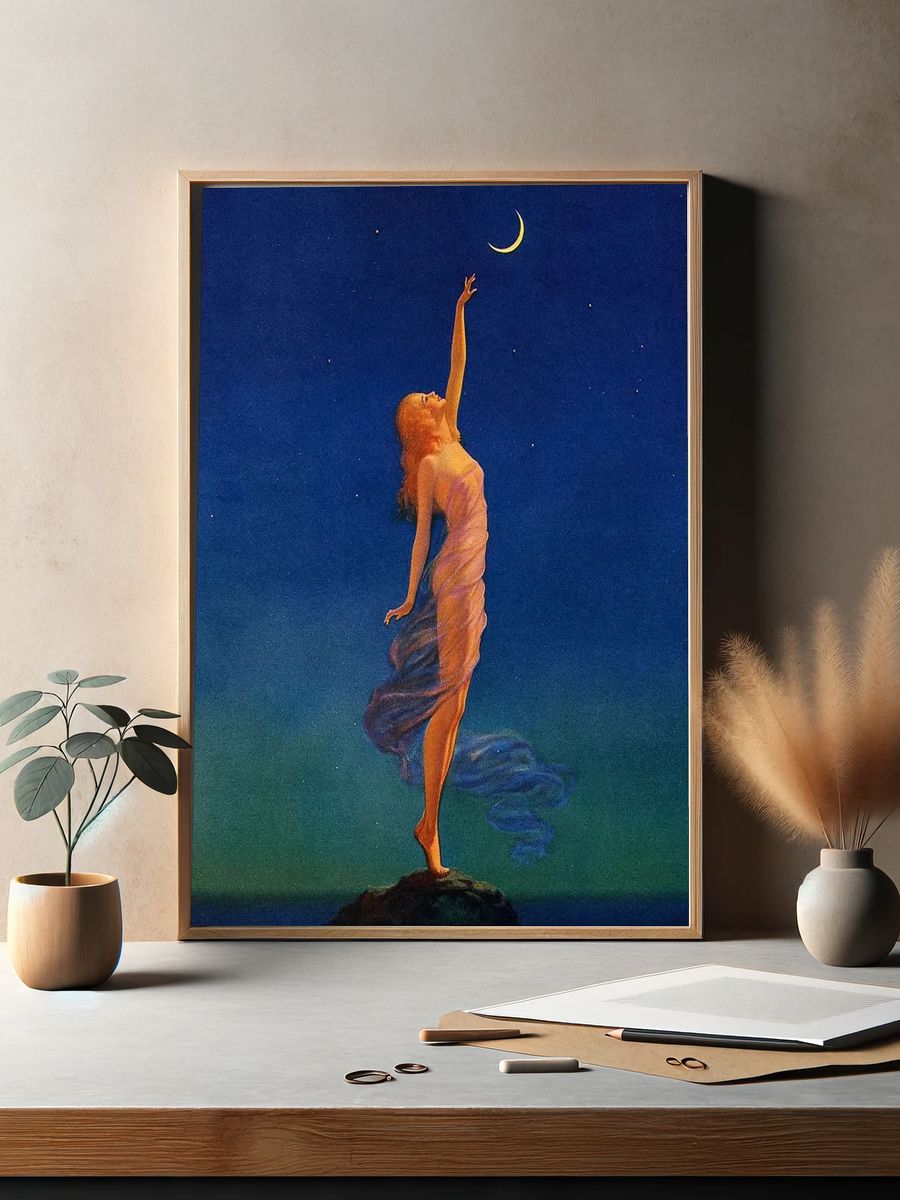 Reaching for the Moon — Fine Art Print. — room view 2