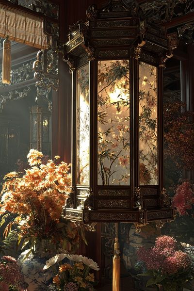 Elegant Lantern — Fine Art Print. poster print
