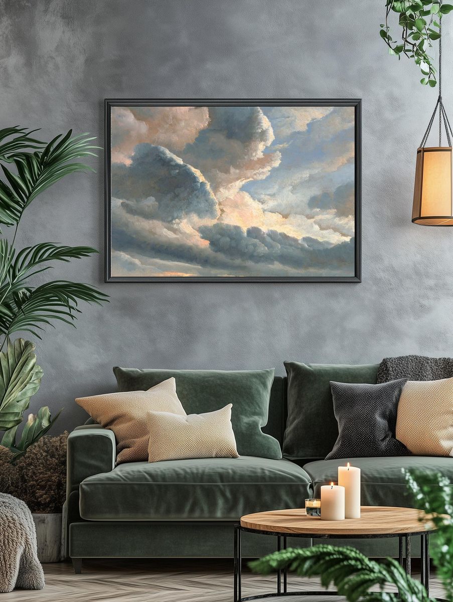 Dramatic Cloudscape — Fine Art Print. — room view 4