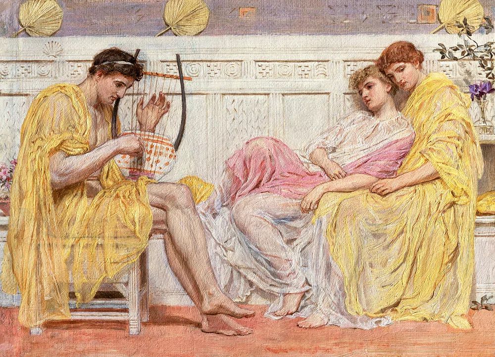 Musician (ca. 1867) painting high. poster detail