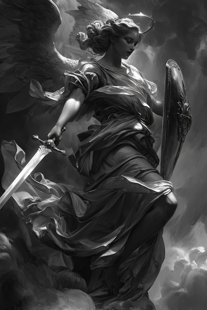Guardian Angel — Fine Art Print. poster detail
