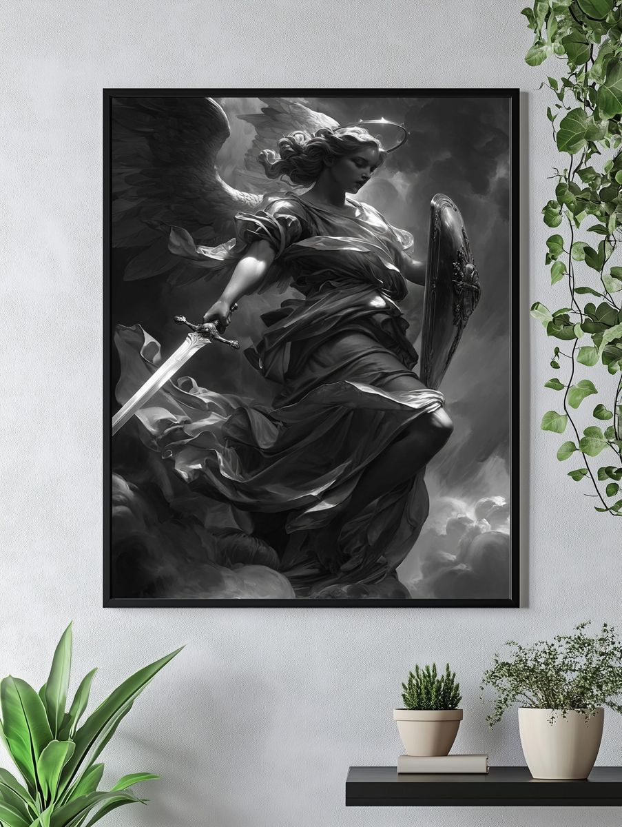 Guardian Angel — Fine Art Print. — room view 4