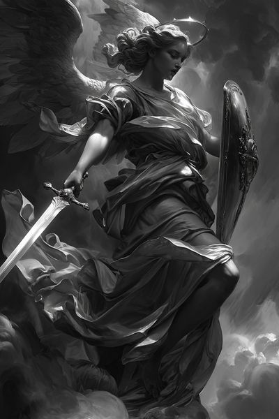 Guardian Angel — Fine Art Print. poster