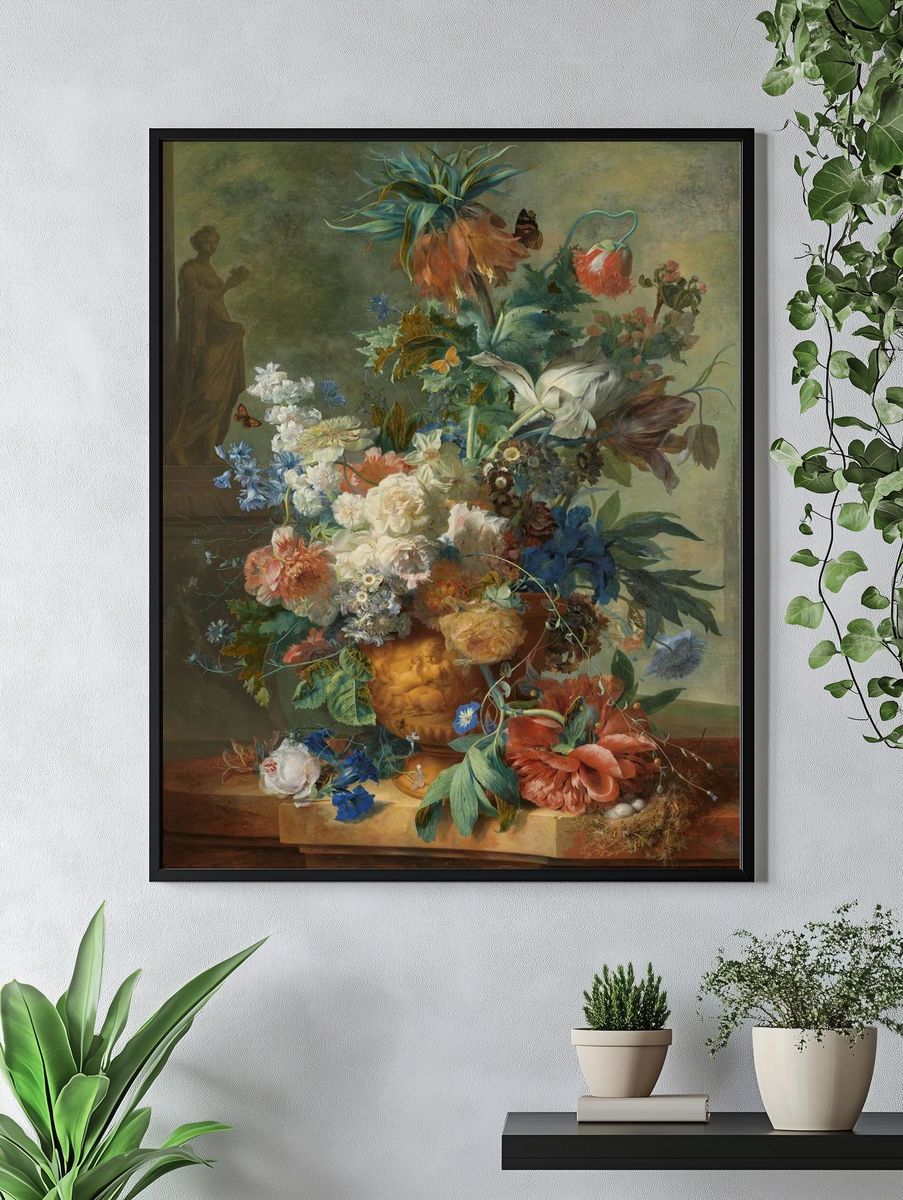 Floral Still Life — Fine-Art Print. — room view 4