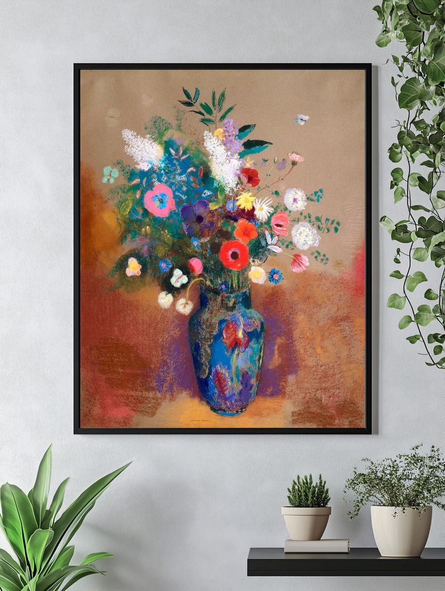 Bouquet Flowers (1900—1905) Odilon Redon. — room view 4
