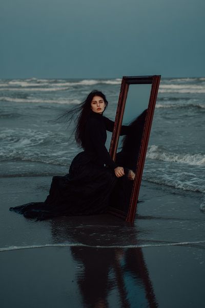 Reflection by the Sea — Fine Art Print. poster print