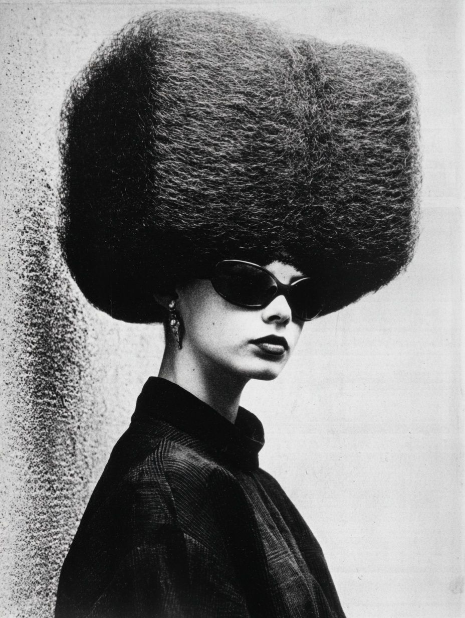 Bold Fashion Statement — Black and White Print. poster — photography art