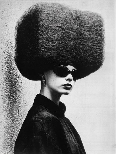 Bold Fashion Statement — Black and White Print. poster print