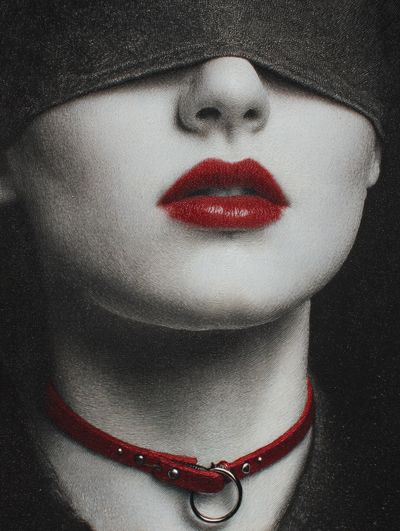 Mysterious Woman — Fine Art Print. poster print