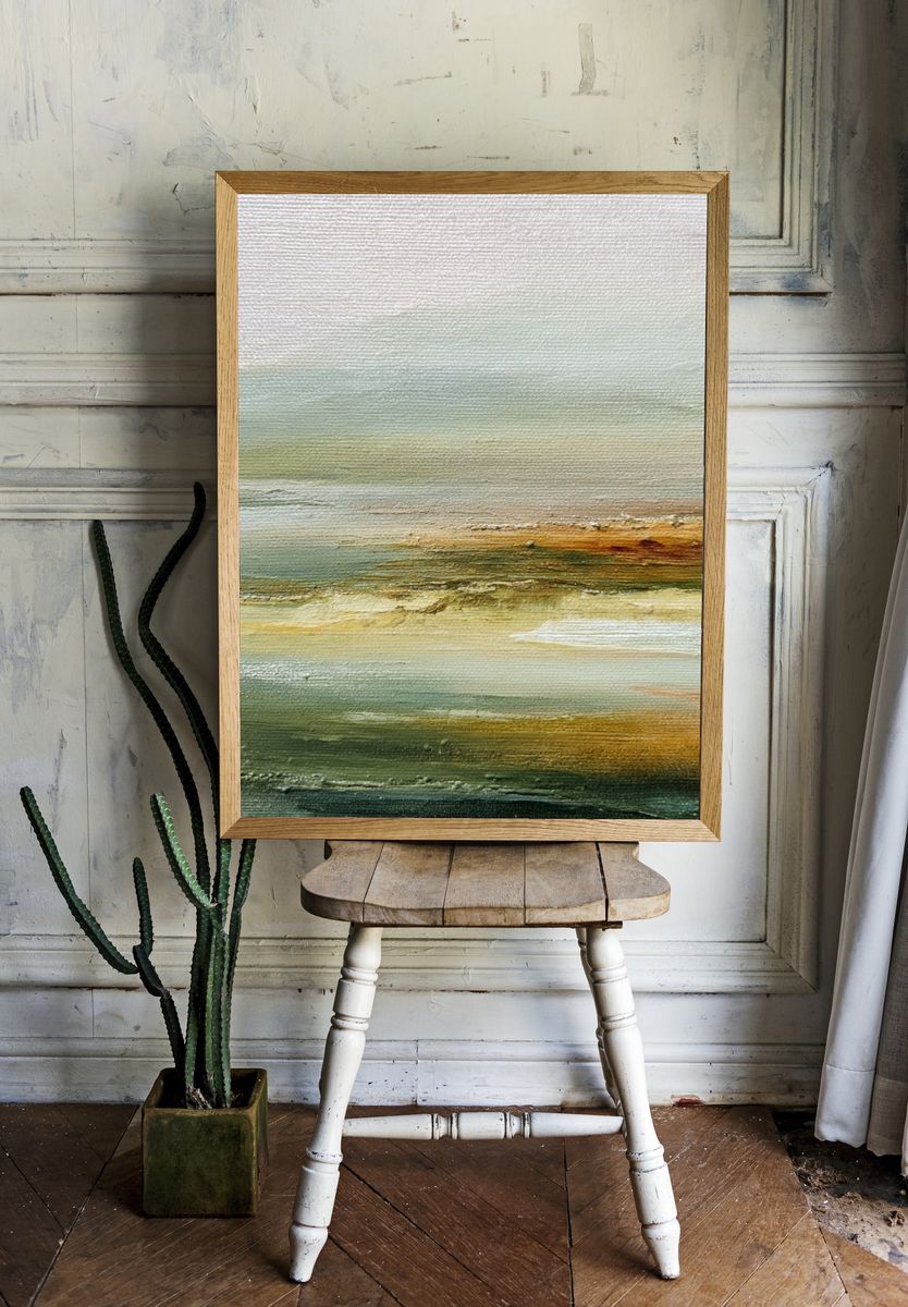 Serene Landscape — Fine Art Print. — room view 1