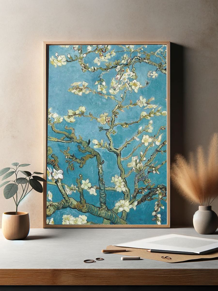 Van Gogh iPhone wallpaper, HD. — room view 2