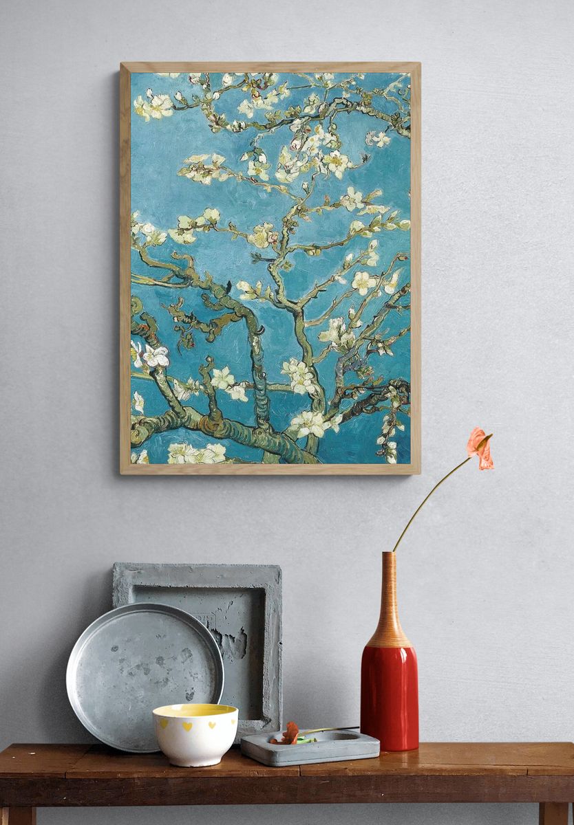 Van Gogh iPhone wallpaper, HD. — room view 3