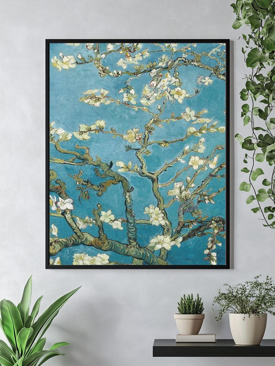 Van Gogh iPhone wallpaper, HD. — room view 4
