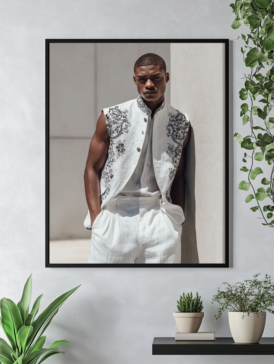 Fashion Portrait Poster. — room view 4
