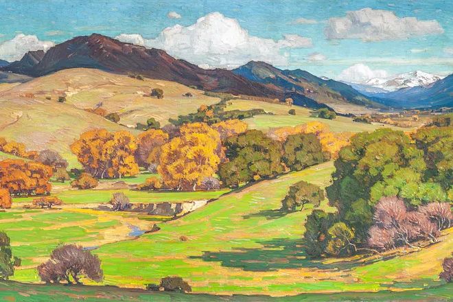 Autumn Landscape — Fine Art Print. poster detail