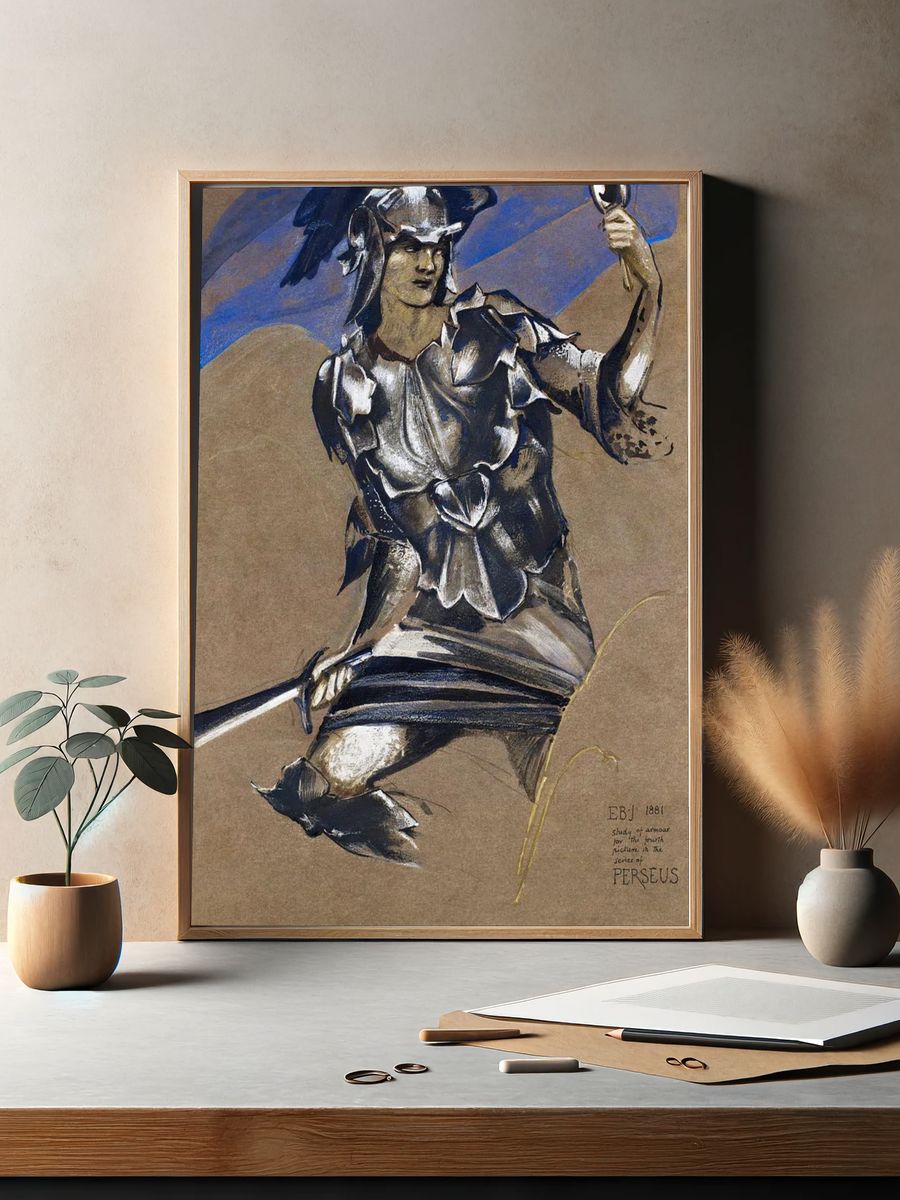 Perseus — Fine Art Print. — room view 2