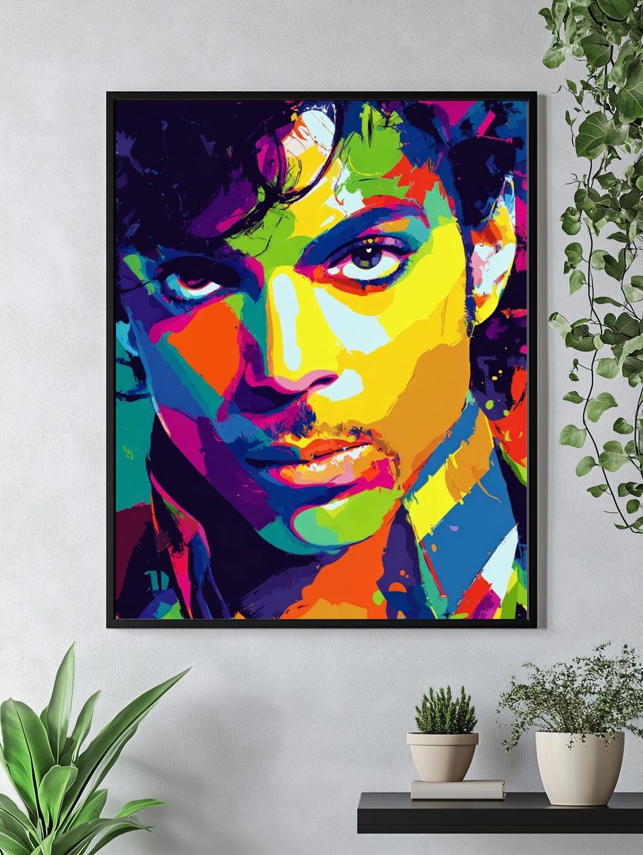 Prince Pop Art Poster. — room view 4