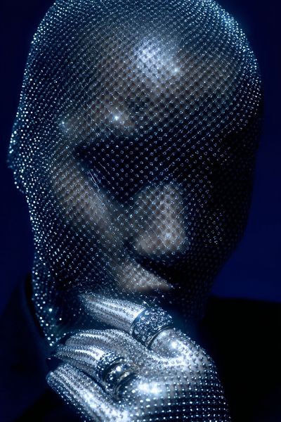 Shimmering Elegance — Fashion Photography Print. poster