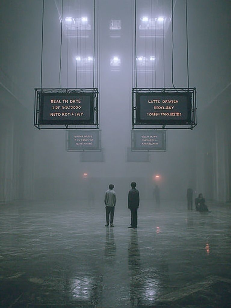 Mysterious Foggy Space — Fine Art Print. poster detail
