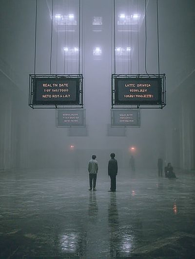 Mysterious Foggy Space — Fine Art Print. poster print
