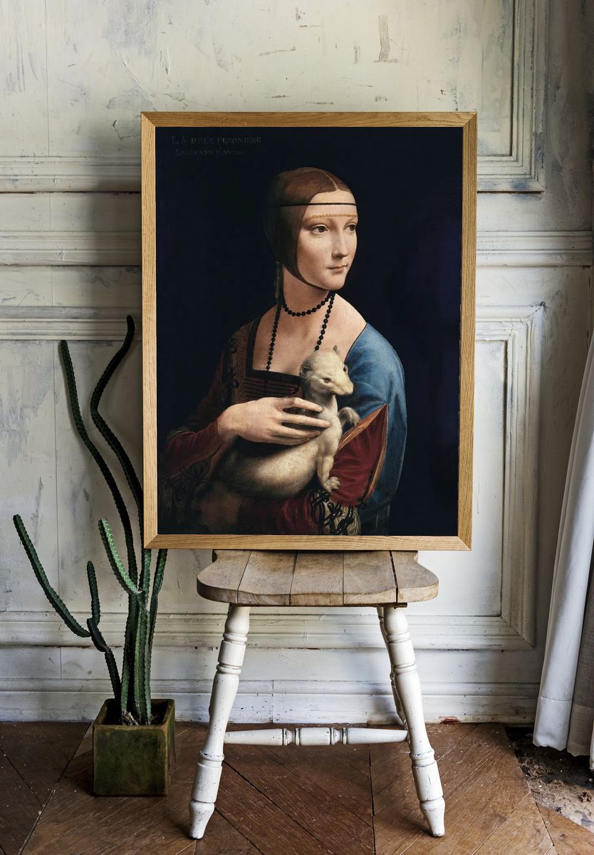 Leonardo da Vinci 's Lady. — room view 1