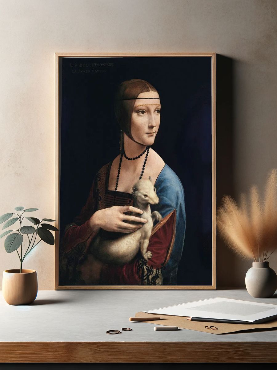 Leonardo da Vinci 's Lady. — room view 2