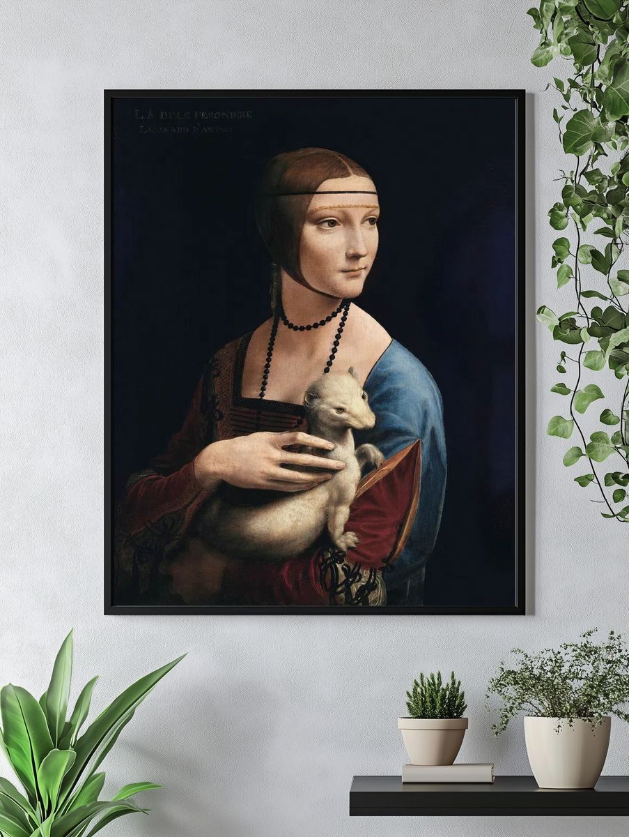 Leonardo da Vinci 's Lady. — room view 4