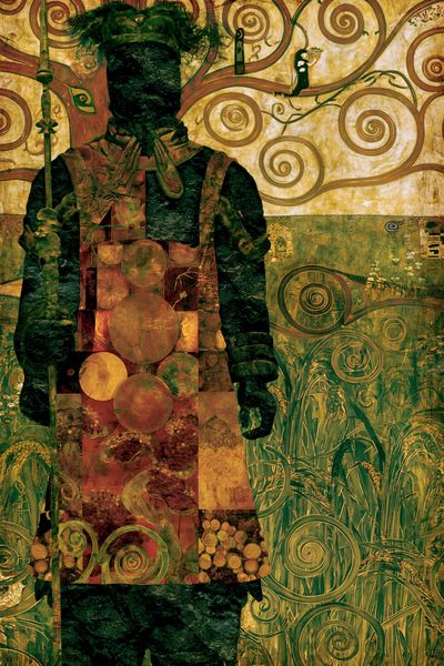 The Kiss by Klimt Fine-Art Poster. poster