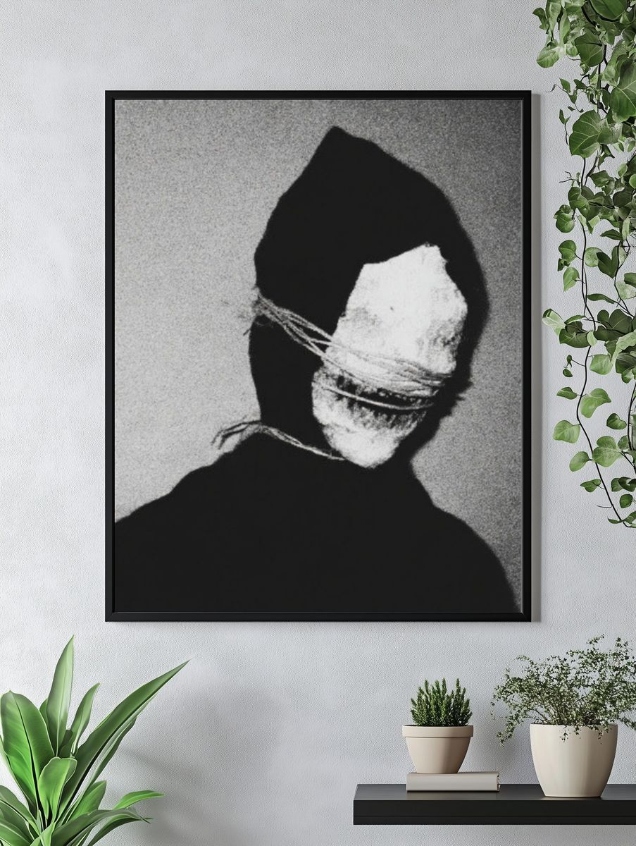 Abstract Bound Figure Print. — room view 4