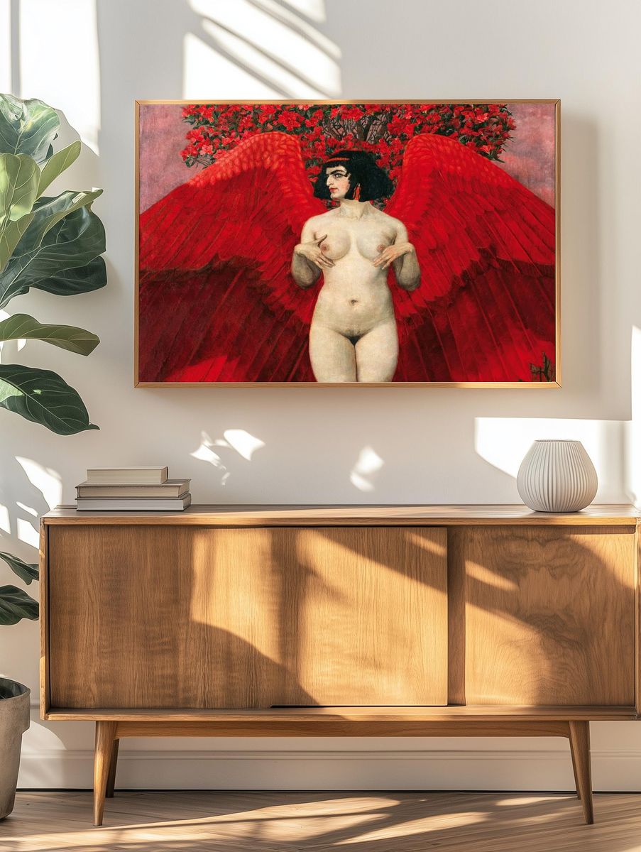 Red angel (1902) painting Karl. — room view 3