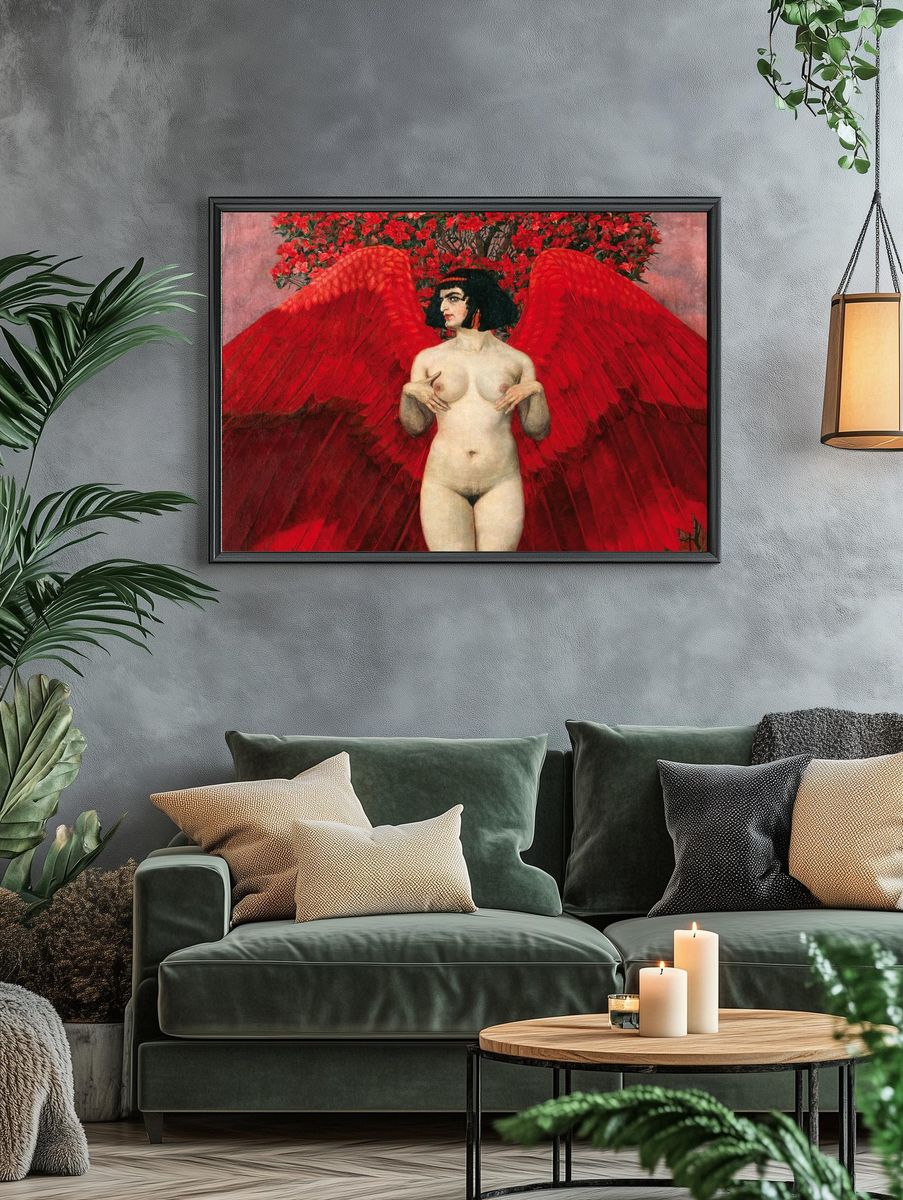 Red angel (1902) painting Karl. — room view 4