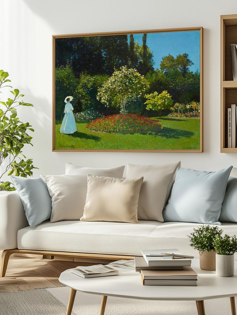 Claude Monet 's Lady garden. — room view 2