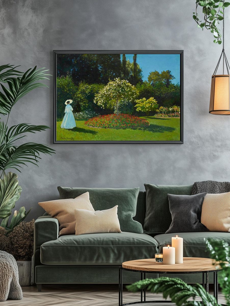 Claude Monet 's Lady garden. — room view 4