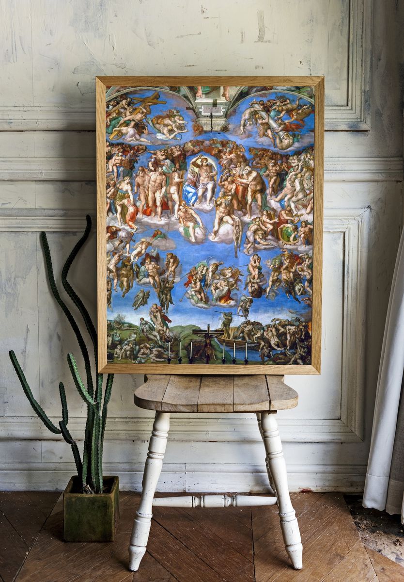 Michelangelo Buonarroti 's Last Judgment. — room view 1