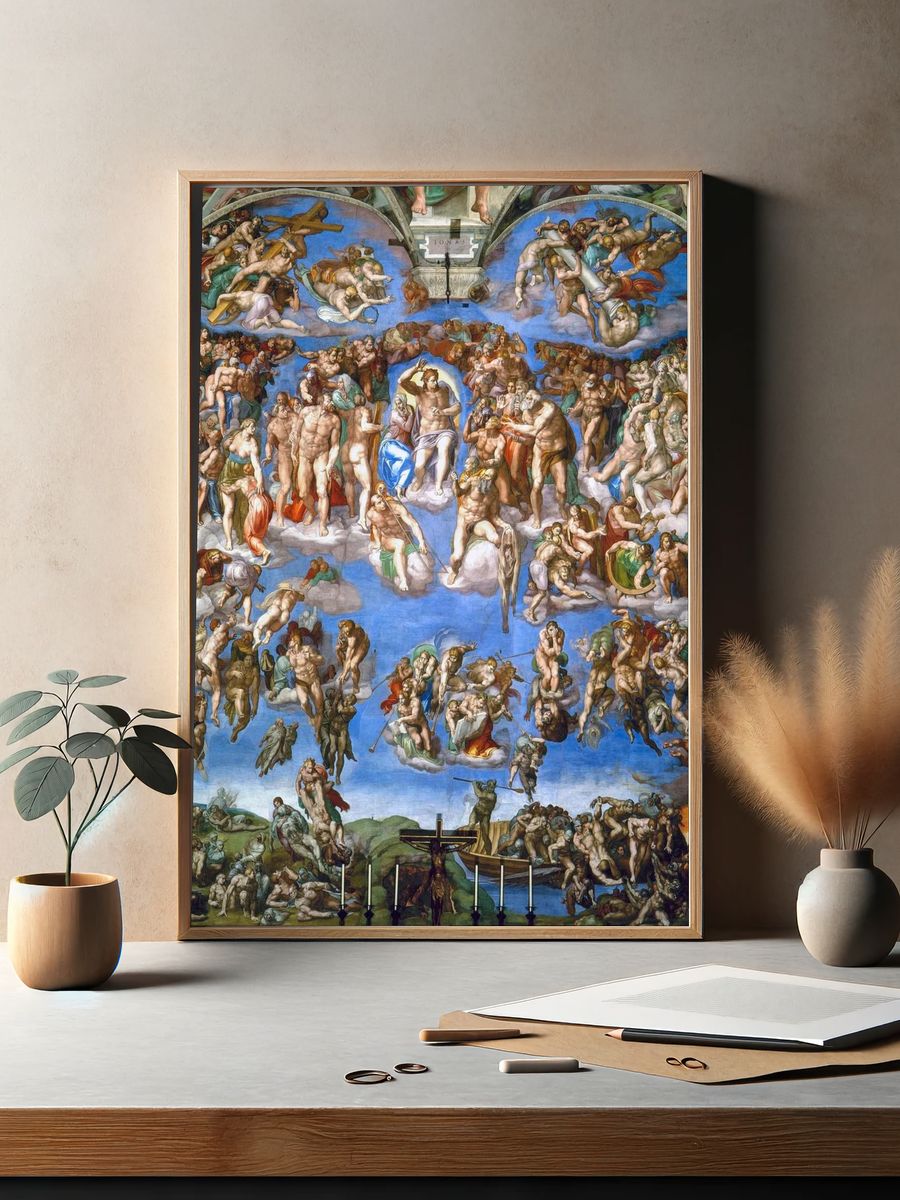 Michelangelo Buonarroti 's Last Judgment. — room view 2