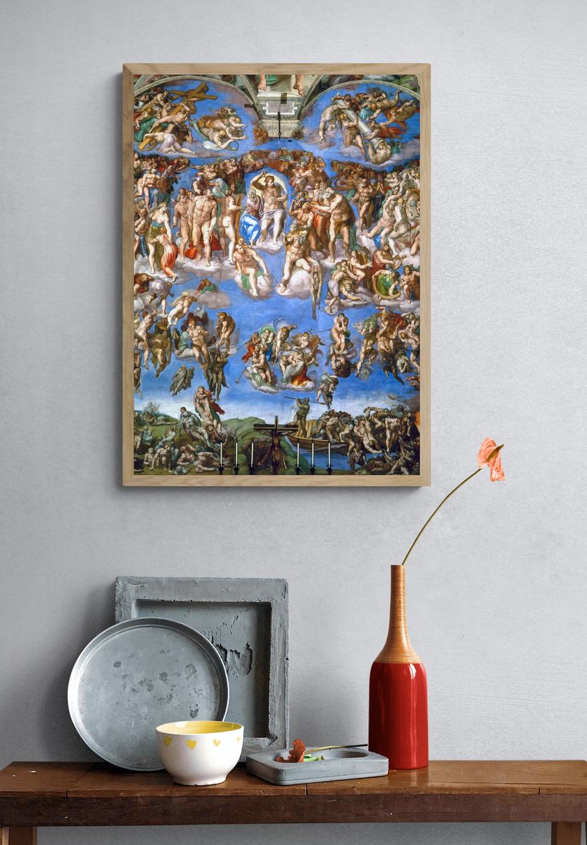 Michelangelo Buonarroti 's Last Judgment. — room view 3