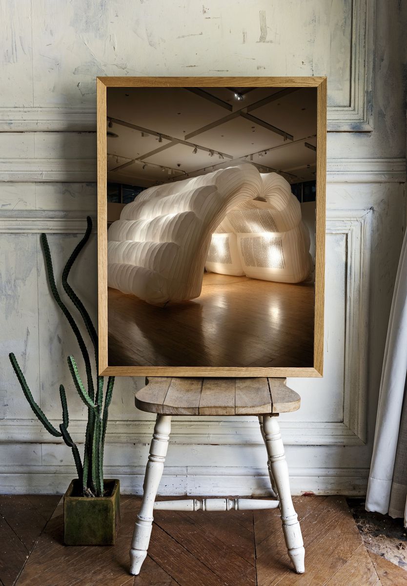 Inflatable Arch Installation Contemporary Print. — room view 1