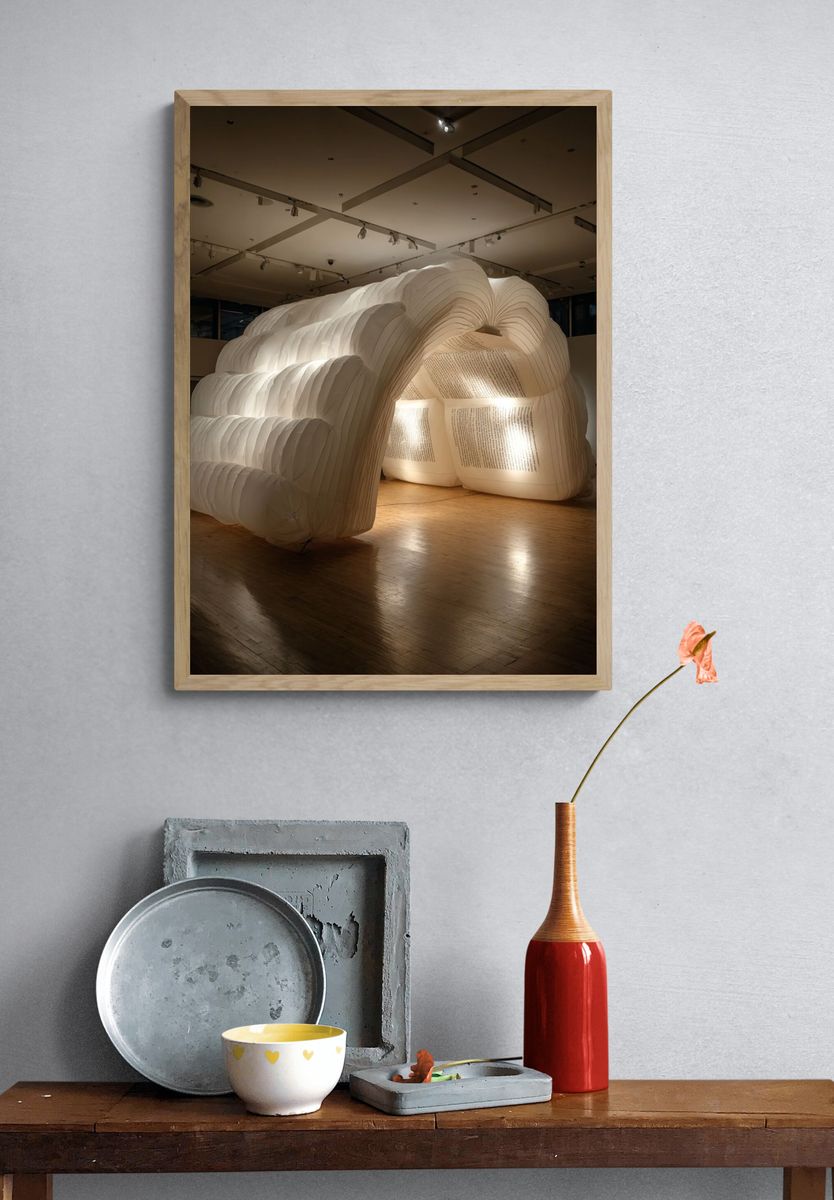 Inflatable Arch Installation Contemporary Print. — room view 3