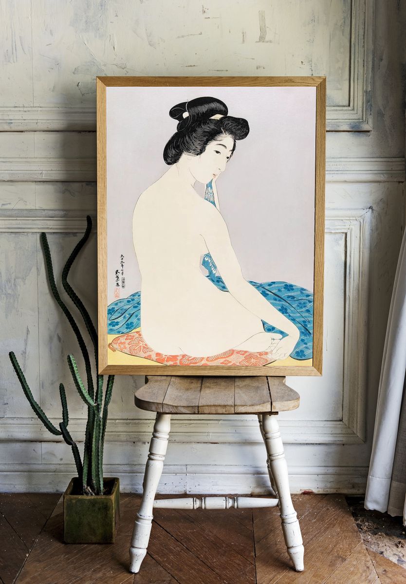 Woman Bath (1920) print high. — room view 1