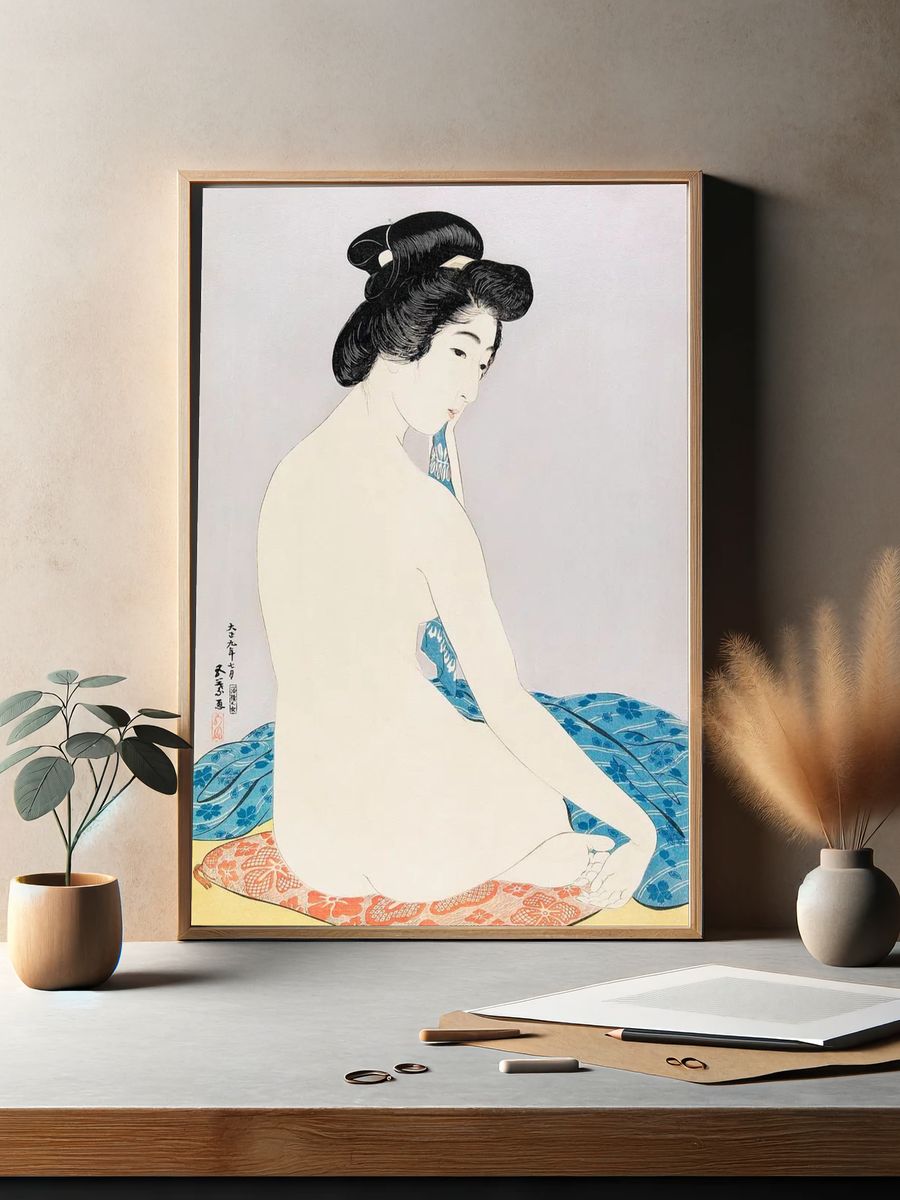 Woman Bath (1920) print high. — room view 2