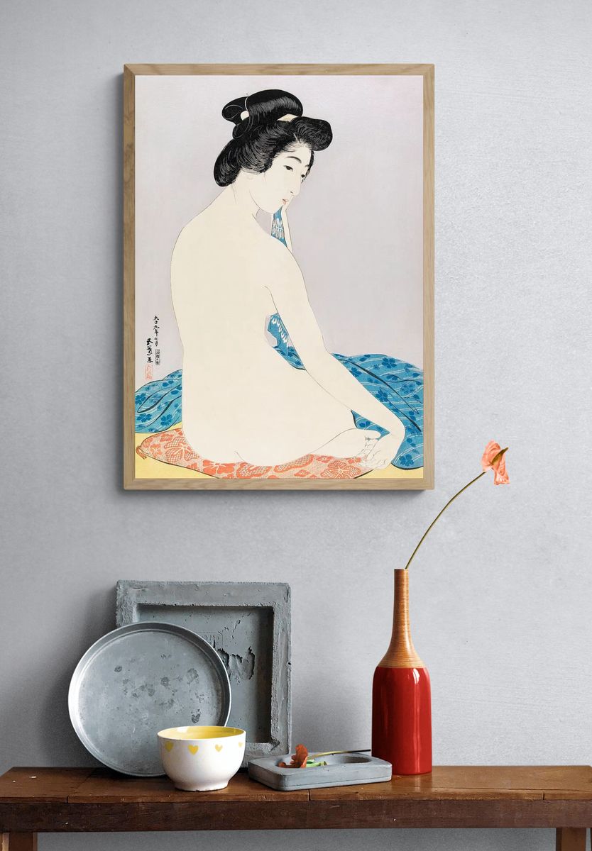 Woman Bath (1920) print high. — room view 3