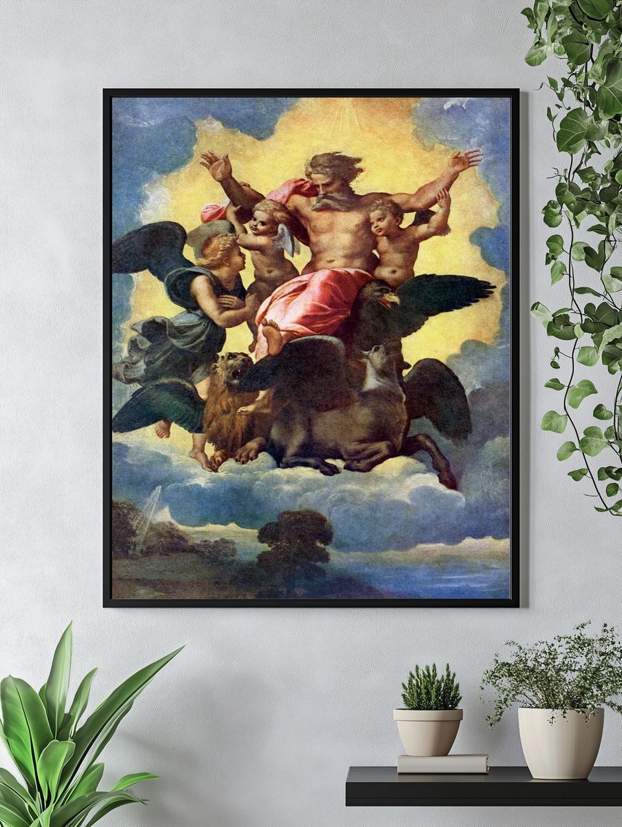 Raphael 's Ezekiel's Vision (1518). — room view 4