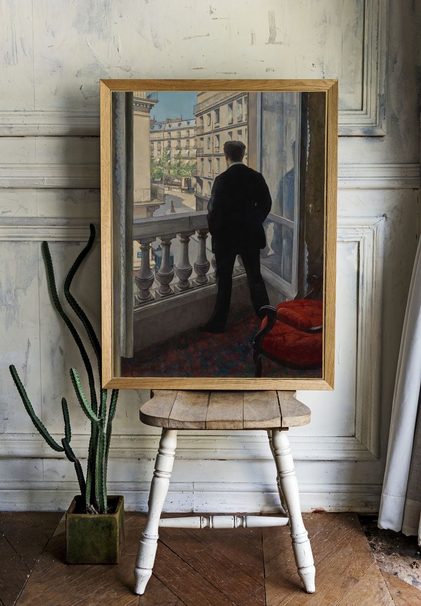 Young Man His Window Gustave. — room view 1