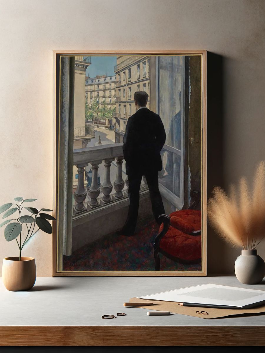 Young Man His Window Gustave. — room view 2
