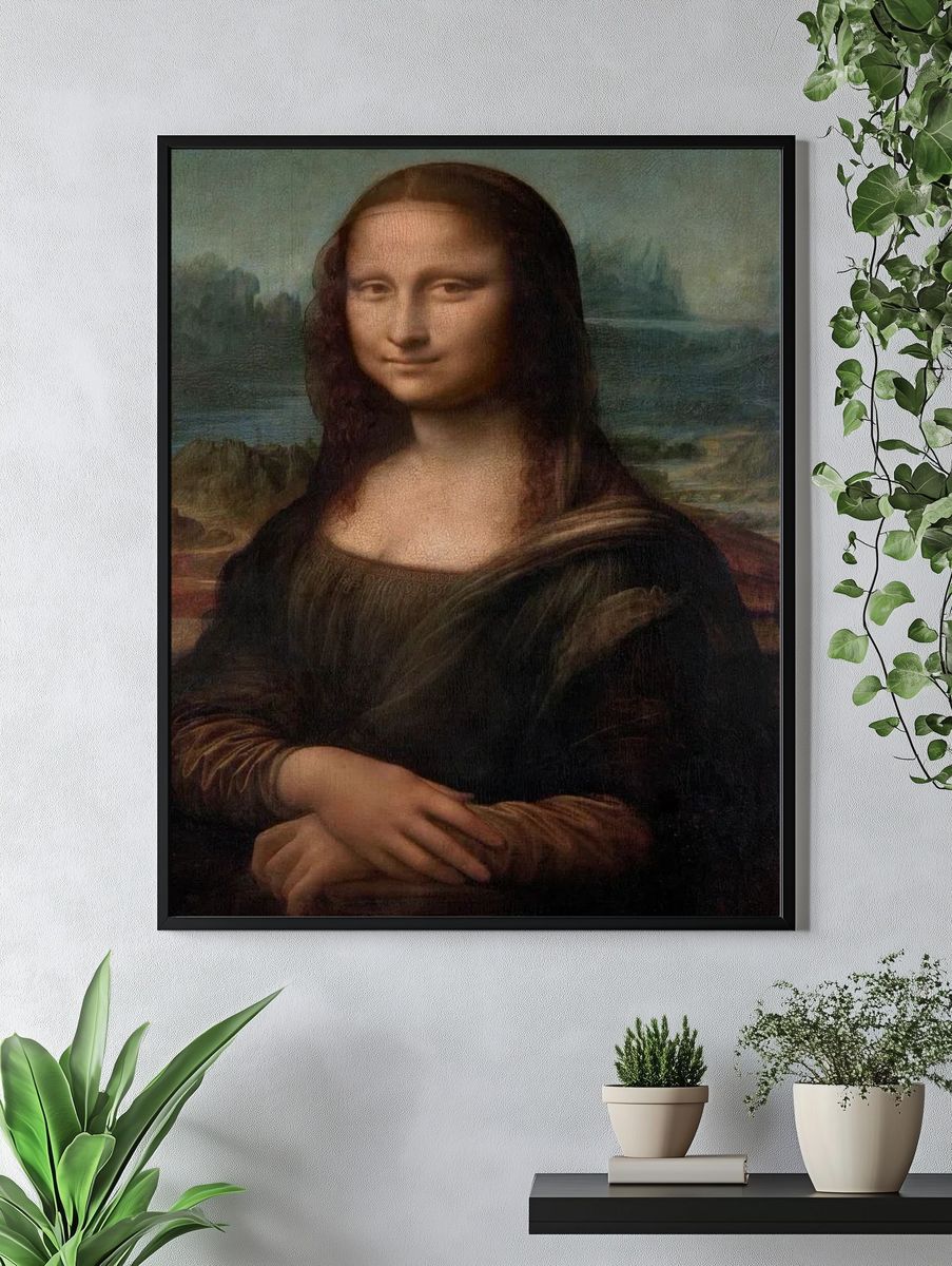 Mona Lisa mobile wallpaper, Leonardo. — room view 4