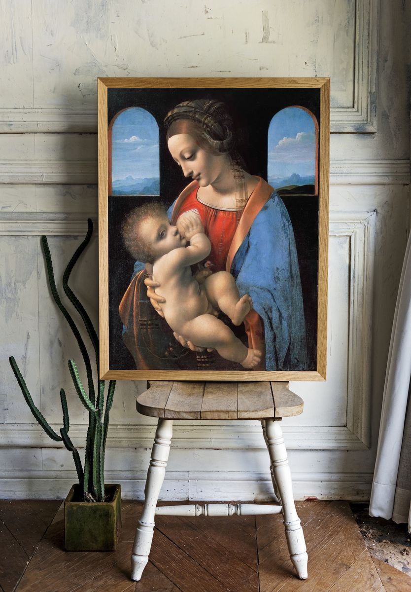 Leonardo da Vinci 's Madonna. — room view 1